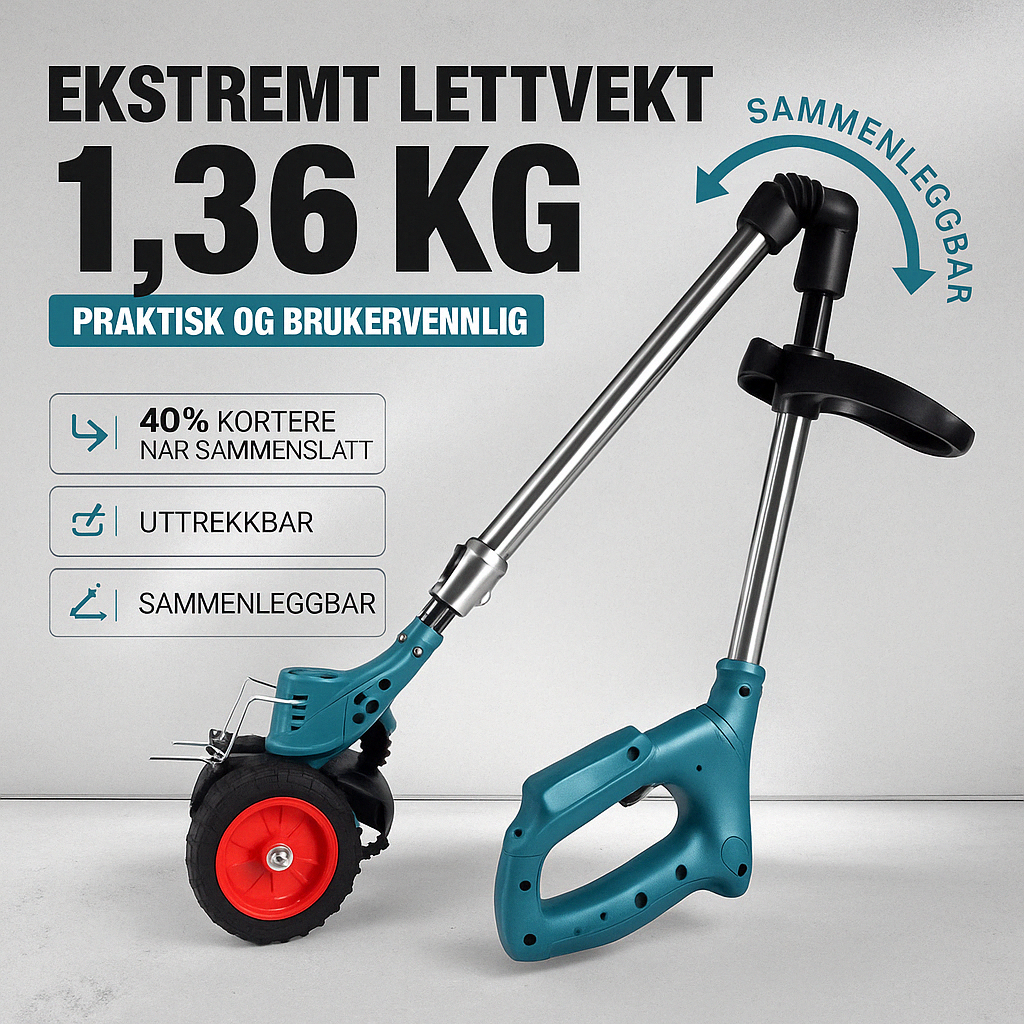 Trim-X 2.0 - Nå med kraftigere motor og sterkere blader