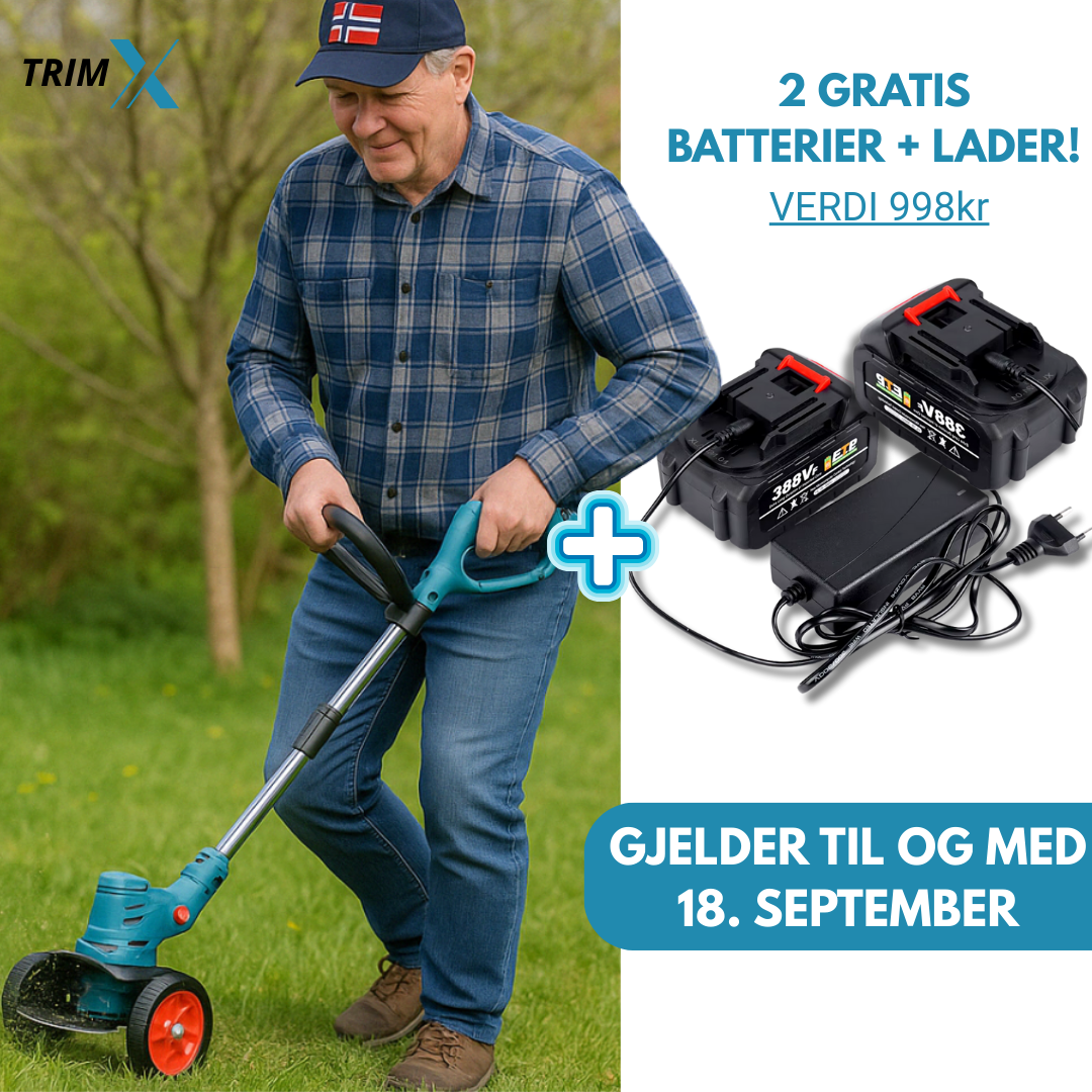 TrimX - 3-i-1 gresstrimmer