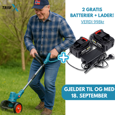 TrimX - 3-i-1 gresstrimmer
