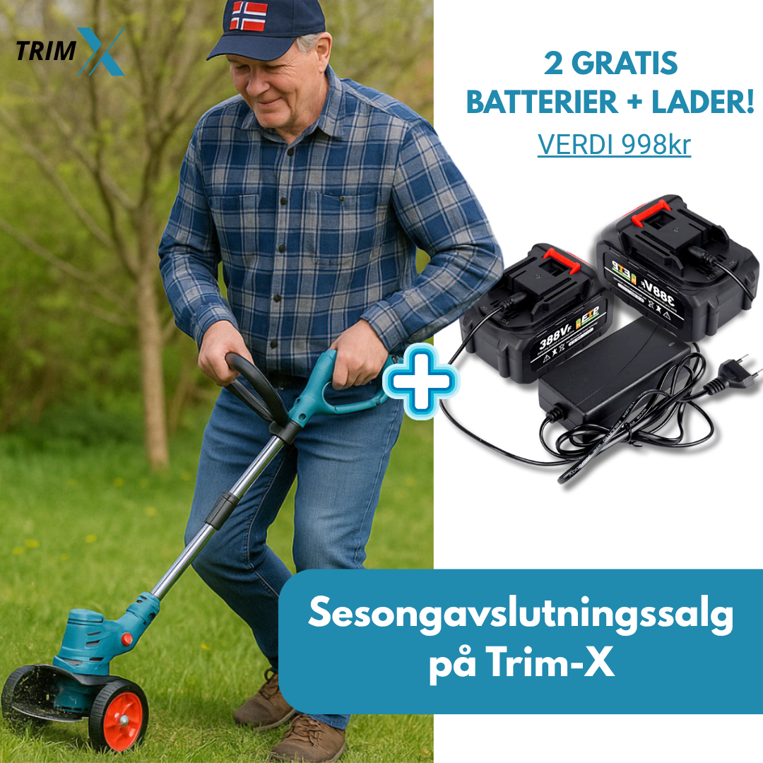 TrimX - 3-i-1 gresstrimmer